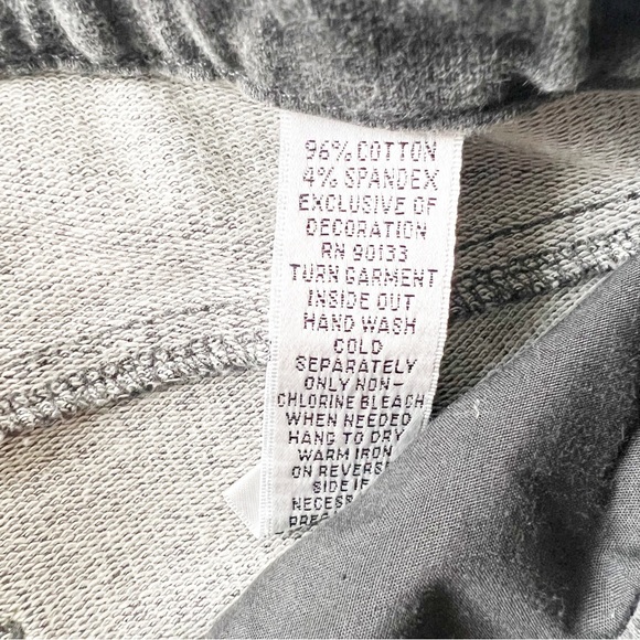 NWT Dream Jeannes by Quacker Factory Women Gray Elastic Waist Gem Heart XXS - Picture 6 of 9